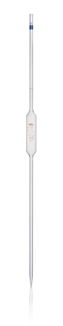 MBL One Mark Class AS Glass Pipets 25 mL | Buy Online | MBL | Fisher Scientific