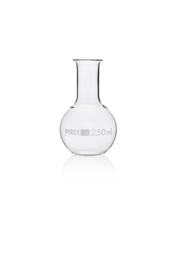 Pyrex Borosilicate Glass Narrow Neck Flat Bottom Boiling Flask 100 mL | Buy Online | Pyrex | Fisher Scientific