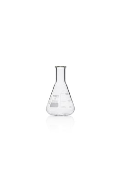 Pyrex&trade; Borosilicate Glass Narrow Neck Erlenmeyer Flask