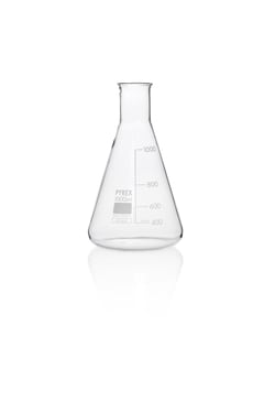 Pyrex&trade; Borosilikatglas Erlenmeyerkolv med smal hals