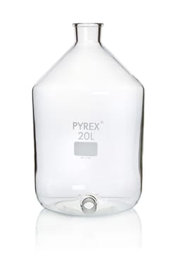 Pyrex Aspirator Bottle with Ground Glass Side Socket 20,000 mL | Buy Online | Pyrex | Fisher Scientific