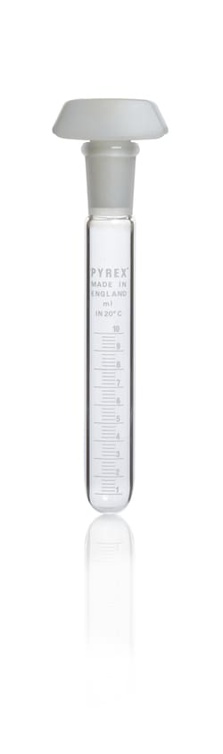 Pyrex Borosilicate Glass Graduated Test Tubes with Stopper 18 mm | Buy Online | Pyrex | Fisher Scientific