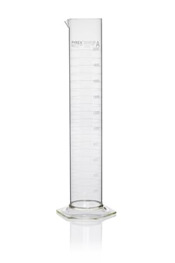 Pyrex&trade; Gradueret cylinder i glas, klasse A