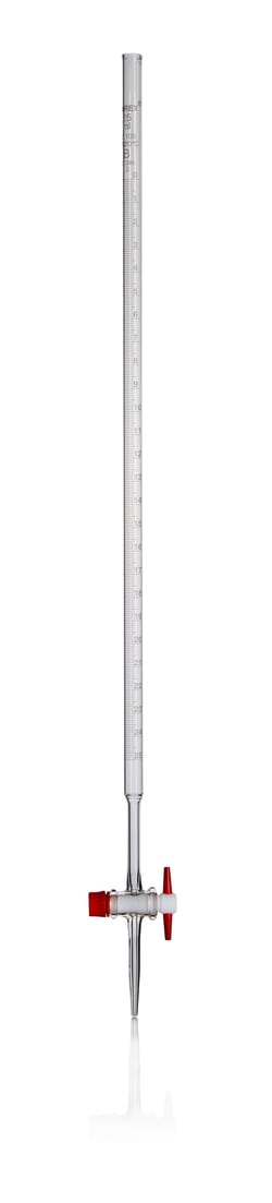 Pyrex Labware Klass B borosilikatglasbyrett med PTFE-nyckel 25 ml | Buy Online | Pyrex | Fisher Scientific