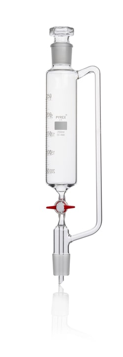 Pyrex Equalizing Glass Graduated Funnel with PTFE Key 250 mL | Buy Online | Pyrex | Fisher Scientific
