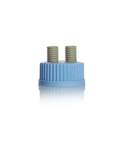 GL45 Screw cap for Pyrex GL 45 media-lab bottle Two GL14 ports | Buy Online | Pyrex | Fisher Scientific