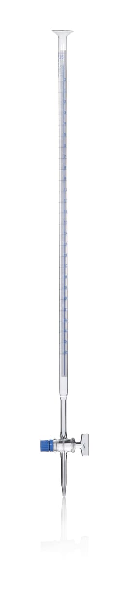 Pyrex Labware Class AS Borosilicate Glass Schellbach Burette with Glass Key 25 mL | Buy Online | Pyrex | Fisher Scientific