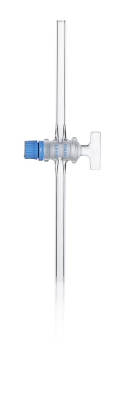 Pyrex Kegelhahn mit gerader Bohrung und Seitenarm 8 mm | Buy Online | Pyrex | Fisher Scientific