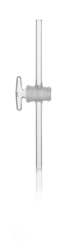 Robinet d’arrêt à alésage droit Pyrex&trade;