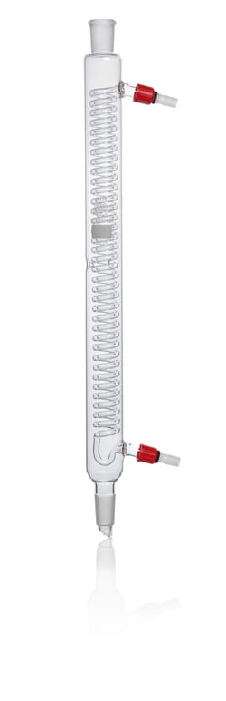 Condensatore a serpentina in vetro borosilicato Quickfit 19/26 | Buy Online | Quickfit | Fisher Scientific