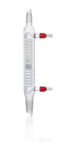 Quickfit Borosilicate Glass Reversible Condenser Coil 19/26 and 24/29 | Buy Online | Quickfit | Fisher Scientific