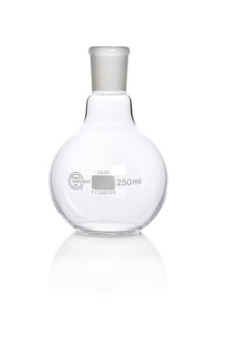 Quickfit Borosilicate Glass Short Neck Flat Bottom Flask 250 mL | Buy Online | Quickfit | Fisher Scientific