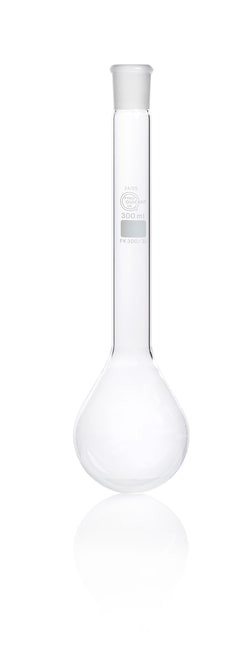Matraz de Kjeldahl de vidrio de borosilicato PYREX con conector esmerilado 300 mL | Buy Online | Quickfit | Fisher Scientific