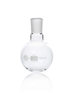 Quickfit Kurzhals-Rundkolben aus Borosilikatglas 100 ml | Buy Online | Quickfit | Fisher Scientific