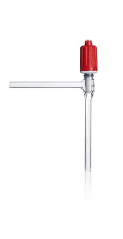 Pyrex Rotaflo Right Angle Pattern Plain Side-arm 6.0 mm | Buy Online | Quickfit | Fisher Scientific