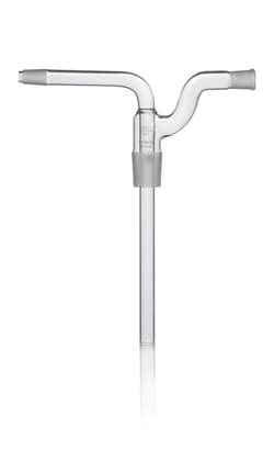 Pyrex&trade;&nbsp;Tête de piège à froid en verre borosilicaté Quickfit&trade;