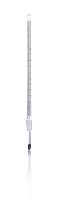 Termómetro de alcohol azul Quickfit con cono integral De -10 &deg;C a +250 &deg;C | Buy Online | Quickfit | Fisher Scientific