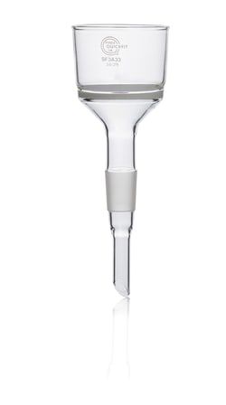 Quickfit Glass Büchner Funnel with Glass Sintered Disc 125 mL | Buy Online | Quickfit | Fisher Scientific