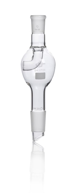 Quickfit Vertical Splash Head Adapter 24/29 | Buy Online | Quickfit | Fisher Scientific