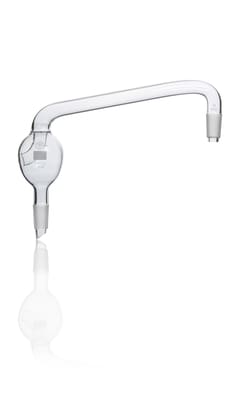 Quickfit Distillation Splash Head Adapter 19/26 (Condenser), 19/26 Fflask) | Buy Online | Quickfit | Fisher Scientific