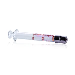 SOCOREX™ DOSYS™ All-Glass Syringe, Metal Luer Lock Nozzle
