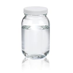 DWK Life Sciences Wheaton™ Wide Mouth Bottle, Clear, 1000mL