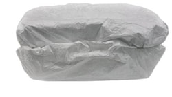 Keystone Cleanroom Products Tyvek Flat Sheet, Vacuum Frame, with Elastic