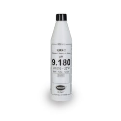 Hach Company Certified Buffer Standard Solution, IUPAC, pH 9.180, 500 mL,