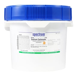 Sodium Carbonate, Anhydrous, USP, EP, BP, JP, FCC, bioCERTIFIED , 5 kg, Spectrum Chemical Quantity: 5 kg | Buy Online | Spectrum Chemical Manufacturing Corporation | Fisher Scientific