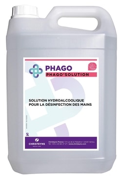 Christeyns&nbsp;PHAGO'SOLUTION, bidon de 5 L