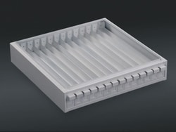 IMEB, Inc Tek-Select Paraffin Block Metal Storage Cabinet 14 Drawers, Stackable,