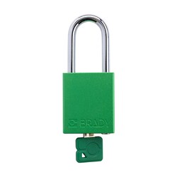 Brady Velocity Alum Padlock 1.5 in. Stl Shkl KA 3/Pk. Yellow | Buy Online | Brady&trade; | Fisher Scientific