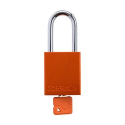 Brady Velocity Alum Padlock 1.5 in. Stl Shkl KA 3/Pk. Yellow | Buy Online | Brady&trade; | Fisher Scientific