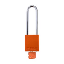 Brady Velocity Alum Padlock 3 in. Stl Shkl KA 3/Pk. Purple | Buy Online | Brady&trade; | Fisher Scientific