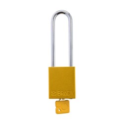 Brady Velocity Alum Padlock 3 in. Stl Shkl KA 3/Pk. Purple | Buy Online | Brady&trade; | Fisher Scientific