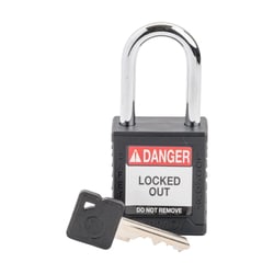 Brady&trade;&nbsp;Velocity&trade; Nylon Lockout Padlocks, Keyed Different