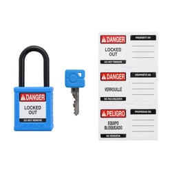 Brady Velocity Nylon Padlock 1.5 in. Pla Shkl KA 3/Pk. Yellow | Buy Online | Brady&trade; | Fisher Scientific