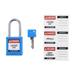 Brady Velocity Nylon Padlock 1.5 in. Stl Shkl KA 3/Pk. Black | Buy Online | Brady&trade; | Fisher Scientific