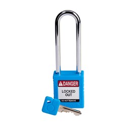 Brady Velocity Nylon Padlock 3 in. Steel Shackle White | Buy Online | Brady&trade; | Fisher Scientific