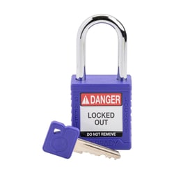 Brady&trade;&nbsp;Velocity&trade; Nylon Lockout Padlocks, Keyed Different