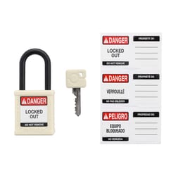 Brady Velocity Nylon Padlock 1.5 in. Pla Shkl KA 3/Pk. Yellow | Buy Online | Brady&trade; | Fisher Scientific