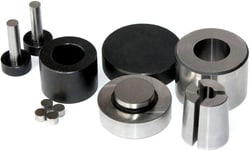 Across International 6mm ID Round Easy-Retrieve Dry Pressing Die Set, Quantity: