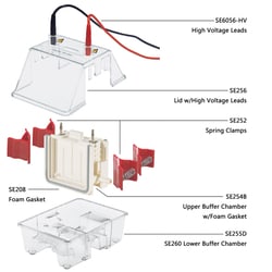 Hoefer, Inc Clamp Assembly for SE300 miniVE