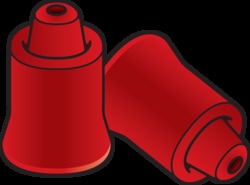 Norell Inc 5mm NMR TUBE SEPTA, RED 100PK, Quantity: Each of 1