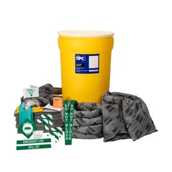 Brady&trade;&nbsp;SPC&trade; Absorbents Visual Safety Universal Spill Kit with Sign and Floor Tape 55 Gal