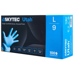 Skytec Utah Nitrile Gloves 7.5/8, Medium | Buy Online | Skytec | Fisher Scientific