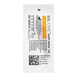 Sol-Care Safety Needle 25 G | Buy Online | Sol-Care&trade; | Fisher Scientific