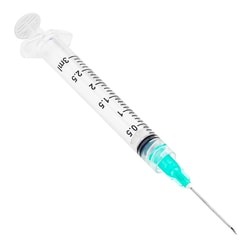 Sol-M&trade;&nbsp;Standard Syringe with Fixed Hypodermic Needle