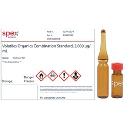 Spex CertiPrep Volatiles Organics Combination Standard 4/Cs. | Buy Online | Spex CertiPrep&trade; | Fisher Scientific