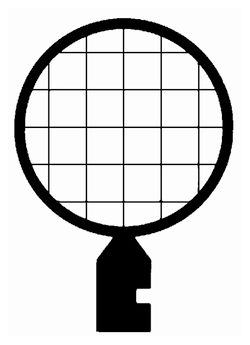 Electron Microscopy Sciences Veco Square Mesh Handle 150 mesh Copper Grid
